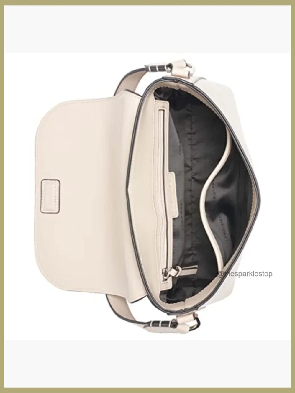 Faux Leather Crossbody Shoulder Bag with Removable Coin Purse